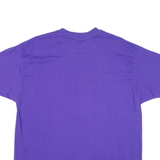 HANES Los Angeles Lakers Mens T-Shirt Purple USA XL