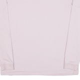 CARHARTT Loose Fit Womens T-Shirt Pink Long Sleeve M