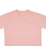 CARHARTT Mens T-Shirt Red L