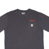 CARHARTT Loose Fit Mens T-Shirt Grey L