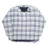 GORE Mens Pullover Jacket White Plaid 2XL