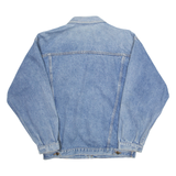 Mens Denim Jacket Blue Cashmere L