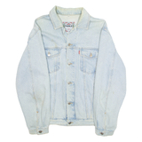 PUEBLO Mens Denim Jacket Blue L
