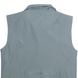 JINJAO Mens Gilet Blue L