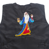 Mens Waistcoat Black M
