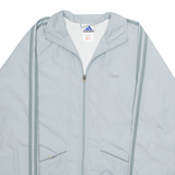 ADIDAS Womens Shell Jacket Blue M