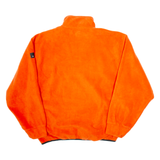 NAUTICA Mens Fleece Orange 1/4 Zip 2XL