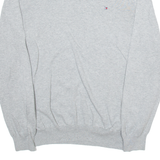 TOMMY HILFIGER Mens Jumper Grey Tight Knit XL