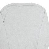 POLO RALPH LAUREN Mens Jumper Grey Tight Knit 2XL