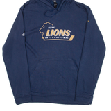 ADIDAS Lions Internationals Mens Blue Hoodie USA M