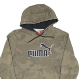 PUMA Mens Green Hoodie M