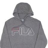 FILA Mens Grey Hoodie S