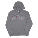 FILA Mens Grey Hoodie S