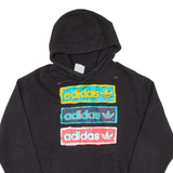 ADIDAS Mens Black Hoodie M