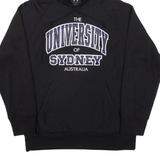 BIZ COLLECTION University Of Sydney Mens Black Hoodie S