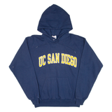 HANES Uc San Diego Mens Blue Hoodie USA M