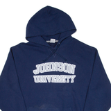 RUSSELL ATHLETIC Johnson University Mens Blue Hoodie USA XL
