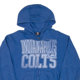 NFL Indianapolis Colts Mens Blue Hoodie Full Zip USA S