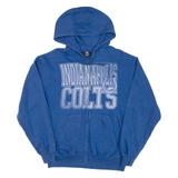 NFL Indianapolis Colts Mens Blue Hoodie Full Zip USA S