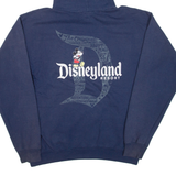 HANES Disney Mickey Mouse Womens Blue Hoodie 90s M