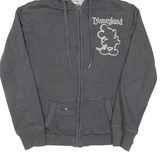 DISNEY Mickey Mouse Womens Grey Hoodie Full Zip S