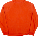 TOMMY HILFIGER Womens Orange Hoodie M
