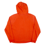 TOMMY HILFIGER Womens Orange Hoodie M