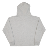 CALVIN KLEIN JEANS Cropped Womens Grey Hoodie L
