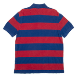 TOMMY HILFIGER Custom Fit Mens Polo Shirt Red Striped XL