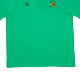 Syracuse Fire Dept Mens Polo Shirt Green L