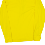 Womens Polo Shirt Yellow Long Sleeve S
