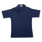 Mens Polo Shirt Blue M