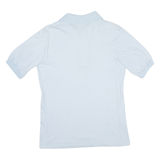 Mens Polo Shirt Blue M