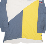 NAUTICA Slim Fit Mens Polo Shirt Blue Long Sleeve 2XL