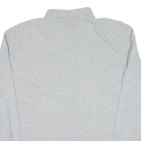 NAUTICA Mens Polo Shirt Grey Long Sleeve L