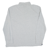 NAUTICA Mens Polo Shirt Grey Long Sleeve L