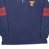 DISNEY Tiger Mens Polo Shirt Blue Long Sleeve M