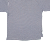 TOMMY HILFIGER Golf Mens Polo Shirt Blue Striped L