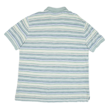NAUTICA Mens Polo Shirt Green Striped XL