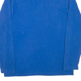 TOMMY JEANS Mens Polo Shirt Blue Long Sleeve L