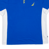 NAUTICA Mens Polo Shirt Blue L
