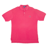 NAUTICA Mens Polo Shirt Pink M