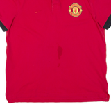 NIKE Manchester United Mens Polo Shirt Red L