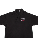 NASCAR Mens Polo Shirt Black 2XL