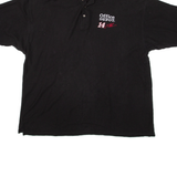 NASCAR Mens Polo Shirt Black 2XL