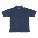 WINNERS CIRCLE Mens Polo Shirt Blue L