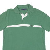 TOMMY HILFIGER Mens Polo Shirt Green M