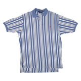 POLO SPORT RALPH LAUREN Mens Polo Shirt Blue Striped L