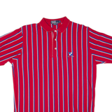 POLO RALPH LAUREN Mens Polo Shirt Red Striped L