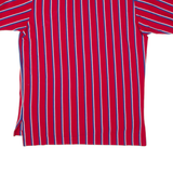 POLO RALPH LAUREN Mens Polo Shirt Red Striped L